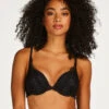 Soutien-gorge à Armatures Rembourrage Maximiseur Elissa - Noir -Catrin La Lingerie Boutique 201100 1