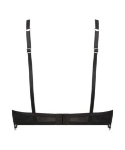 Soutien-gorge à Armatures Longline Non-préformé Elissa - Noir -Catrin La Lingerie Boutique 201101 6