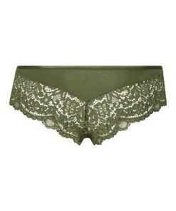Slip Brésilien Rose - Vert -Catrin La Lingerie Boutique 201110 6