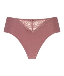 Slip Taille Haute Sophie - Violet -Catrin La Lingerie Boutique 201124 5