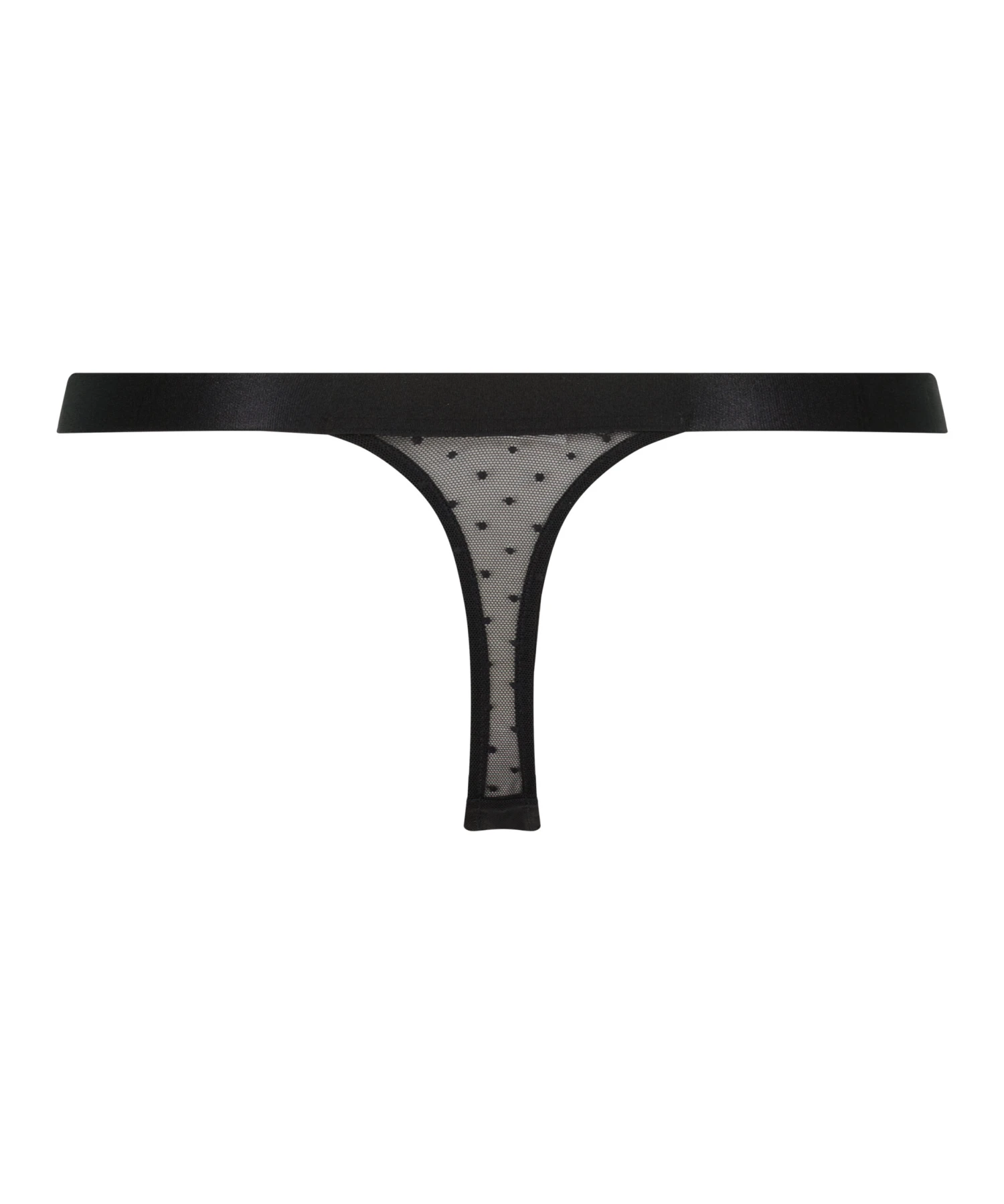 Tanga Taille Haute Violet - Noir 9 Tanga Taille Haute Violet - Noir – Image 7