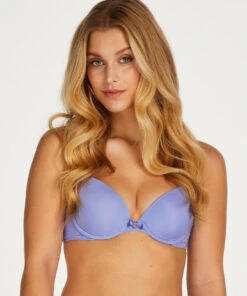 Soutien-gorge à Armatures Préformé Plunge - Violet