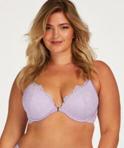 Soutien-gorge Push-up Rembourré à Armatures Blaise - Violet