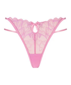 Tanga Taille Haute Alessa - Rose -Catrin La Lingerie Boutique 201177 5