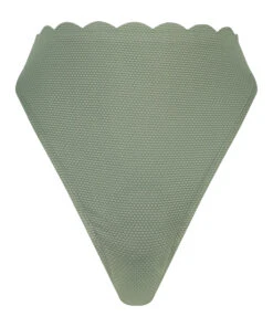 Bas De Bikini échancré Scallop - Vert -Catrin La Lingerie Boutique 201261 5