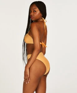 Bas De Bikini Taille Haute Riviera - Orange 9 Bas De Bikini Taille Haute Riviera - Orange -Catrin La Lingerie Boutique 201275 4