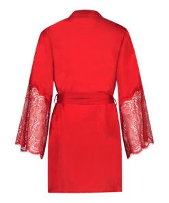 Kimono Satin - Rouge 11 Kimono Satin - Rouge -Catrin La Lingerie Boutique 201344 6