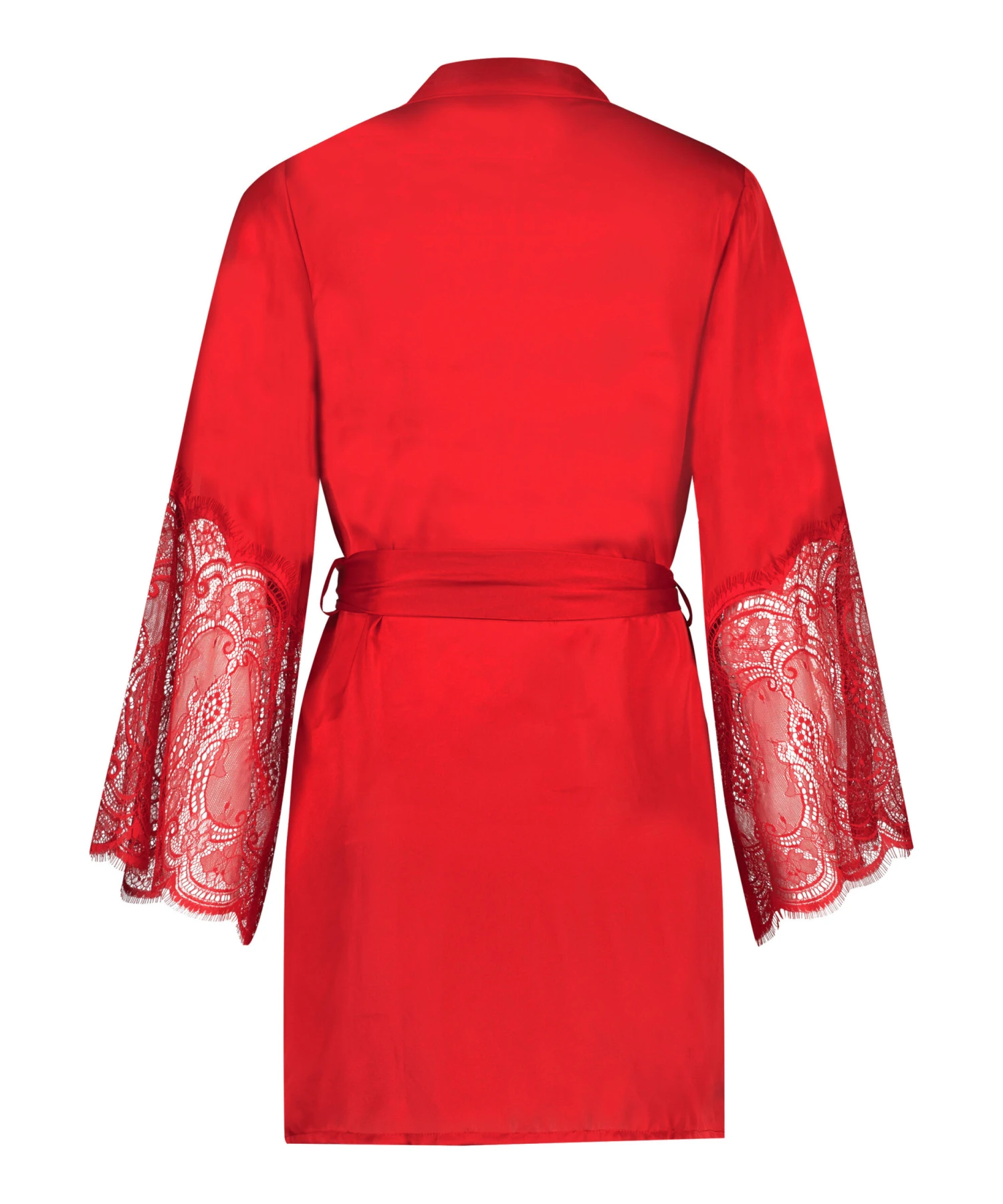 Kimono Satin - Rouge 7 Kimono Satin - Rouge – Image 5