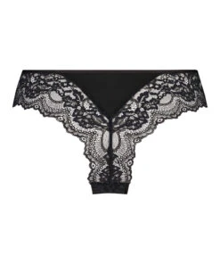 Slip Brésilien Jambes Hautes Dora - Noir 11 Slip Brésilien Jambes Hautes Dora - Noir -Catrin La Lingerie Boutique 201548 6