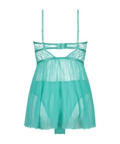 Babydoll Isabelle - Bleu 11 Babydoll Isabelle - Bleu -Catrin La Lingerie Boutique 201652 6