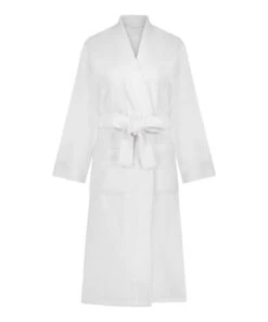 Peignoir Matelassé - Blanc -Catrin La Lingerie Boutique 201666 5