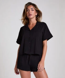 Short Velours - Noir