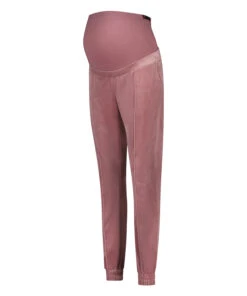 Pantalon De Survêtement De Maternité Velours Pintuck - Rose 10 Pantalon De Survêtement De Maternité Velours Pintuck - Rose -Catrin La Lingerie Boutique 201698 5