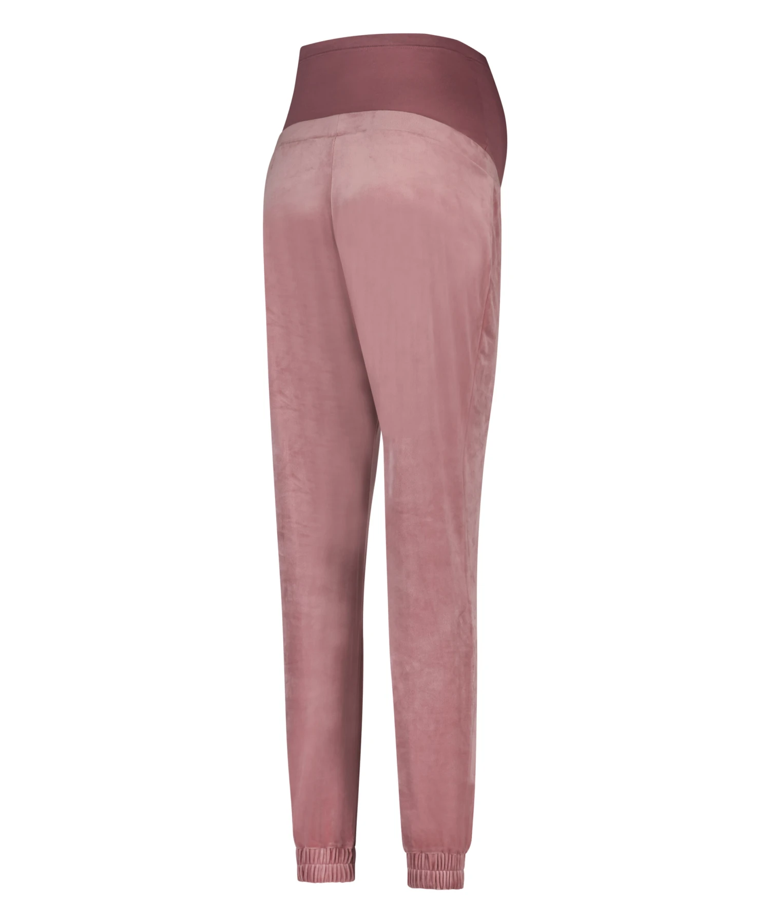 Pantalon De Survêtement De Maternité Velours Pintuck - Rose 7 Pantalon De Survêtement De Maternité Velours Pintuck - Rose – Image 5