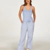 Tall Pantalon En Coton - Bleu