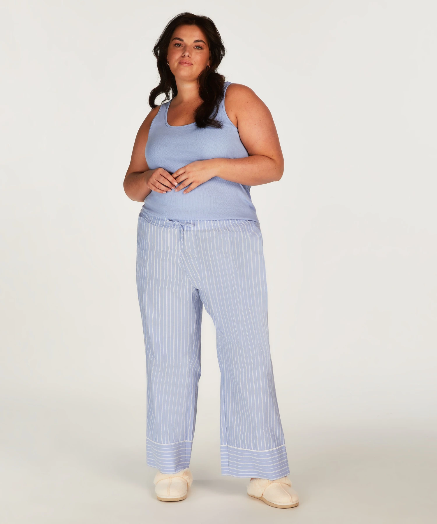 Tall Pantalon En Coton - Bleu 6 Tall Pantalon En Coton - Bleu – Image 4