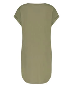 Chemise De Nuit à Encolure Arrondie - Vert -Catrin La Lingerie Boutique 201742 6