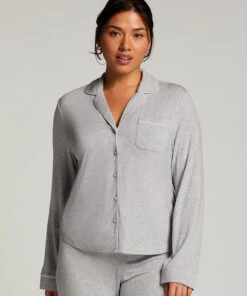 Veste à Manches Longues En Jersey Essential - Gris