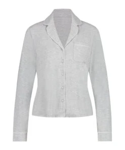 Veste à Manches Longues En Jersey Essential - Gris -Catrin La Lingerie Boutique 201752 5