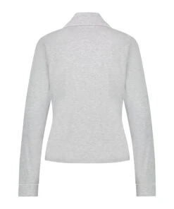 Veste à Manches Longues En Jersey Essential - Gris -Catrin La Lingerie Boutique 201752 6