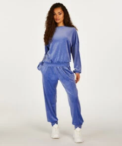 Top Velours - Bleu -Catrin La Lingerie Boutique 201766 3