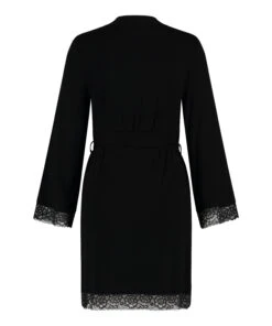 Peignoir Court - Noir -Catrin La Lingerie Boutique 201793 6