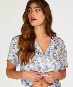 Haut De Pyjama Springbreakers - Bleu