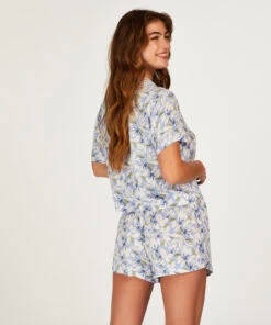 Haut De Pyjama Springbreakers - Bleu 11 Haut De Pyjama Springbreakers - Bleu -Catrin La Lingerie Boutique 201805 4