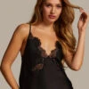 Débardeur En Dentelle Sophia - Noir -Catrin La Lingerie Boutique 201824 1