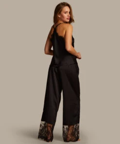 Débardeur En Dentelle Sophia - Noir -Catrin La Lingerie Boutique 201824 4