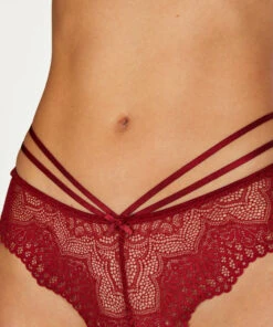 Slip Brésilien Gina - Rouge 8 Slip Brésilien Gina - Rouge -Catrin La Lingerie Boutique 201829 2