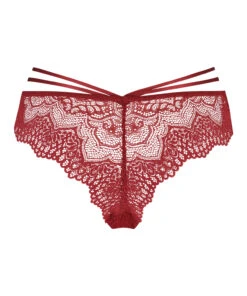 Slip Brésilien Gina - Rouge 11 Slip Brésilien Gina - Rouge -Catrin La Lingerie Boutique 201829 6