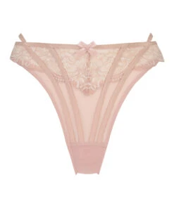 String Taille Haute Kirsty - Rose -Catrin La Lingerie Boutique 201863 5