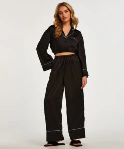 Veste Courte à Manches Longues - Noir -Catrin La Lingerie Boutique 201991 3