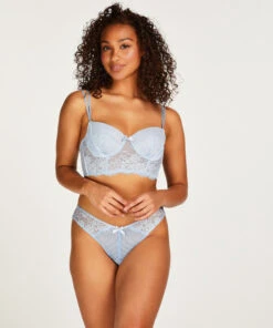 Soutien-gorge Bustier Préformé à Armatures Catrin - Bleu -Catrin La Lingerie Boutique 202069 3