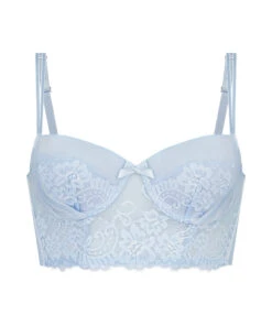 Soutien-gorge Bustier Préformé à Armatures Catrin - Bleu -Catrin La Lingerie Boutique 202069 5