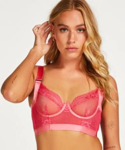 Soutien-gorge Bustier Non Rembourré à Armatures Hana - Rose