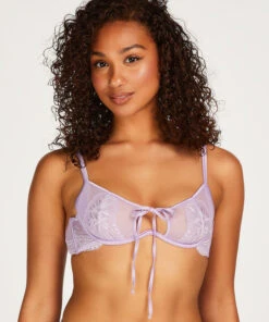 Soutien-gorge à Armatures Non-préformé Hallie - Violet
