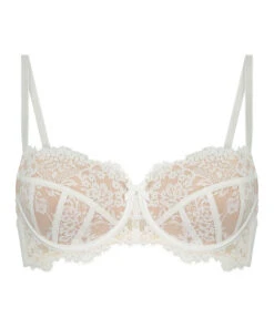 Soutien-gorge Rembourré à Armatures Chlo - Blanc -Catrin La Lingerie Boutique 202096 5