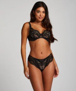 Soutien-gorge à Armatures Non-préformé Daisy - Noir -Catrin La Lingerie Boutique 202109 3