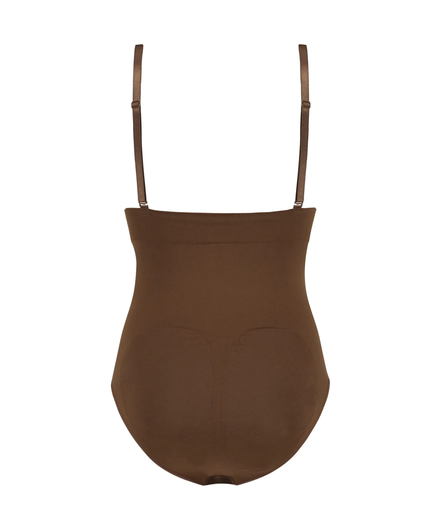 Culotte Taille Haute Sans Couture - Marron 9 Culotte Taille Haute Sans Couture - Marron – Image 7