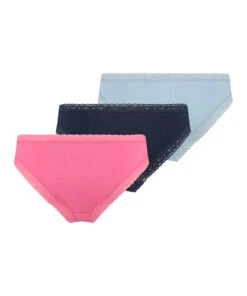 Lot De 3 Brésiliens Classics - Bleu -Catrin La Lingerie Boutique 202174 6