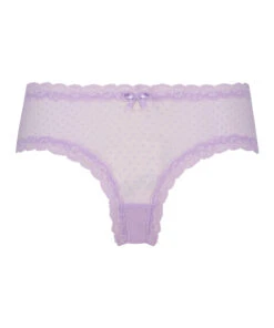 Slip Brésilien V-shape Mesh - Violet -Catrin La Lingerie Boutique 202245 5