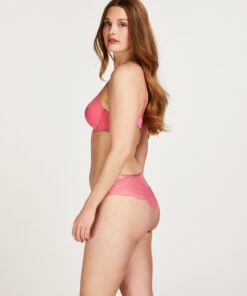 Slip Brésilien Anna - Rose 9 Slip Brésilien Anna - Rose -Catrin La Lingerie Boutique 202254 4