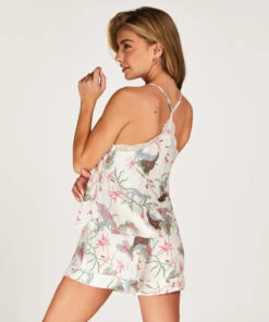 Short De Pijama - Blanc -Catrin La Lingerie Boutique 202316 4