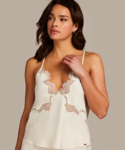 Débardeur En Dentelle Sophia - Blanc