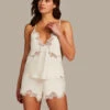Short En Dentelle Sophia - Blanc -Catrin La Lingerie Boutique 202334 1