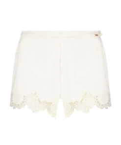 Short En Dentelle Sophia - Blanc -Catrin La Lingerie Boutique 202334 5