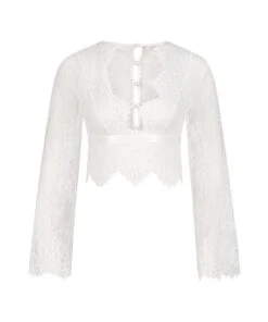Top Allover Lace - Blanc -Catrin La Lingerie Boutique 202336 5