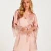 Kimono Satin - Rose -Catrin La Lingerie Boutique 202350 1